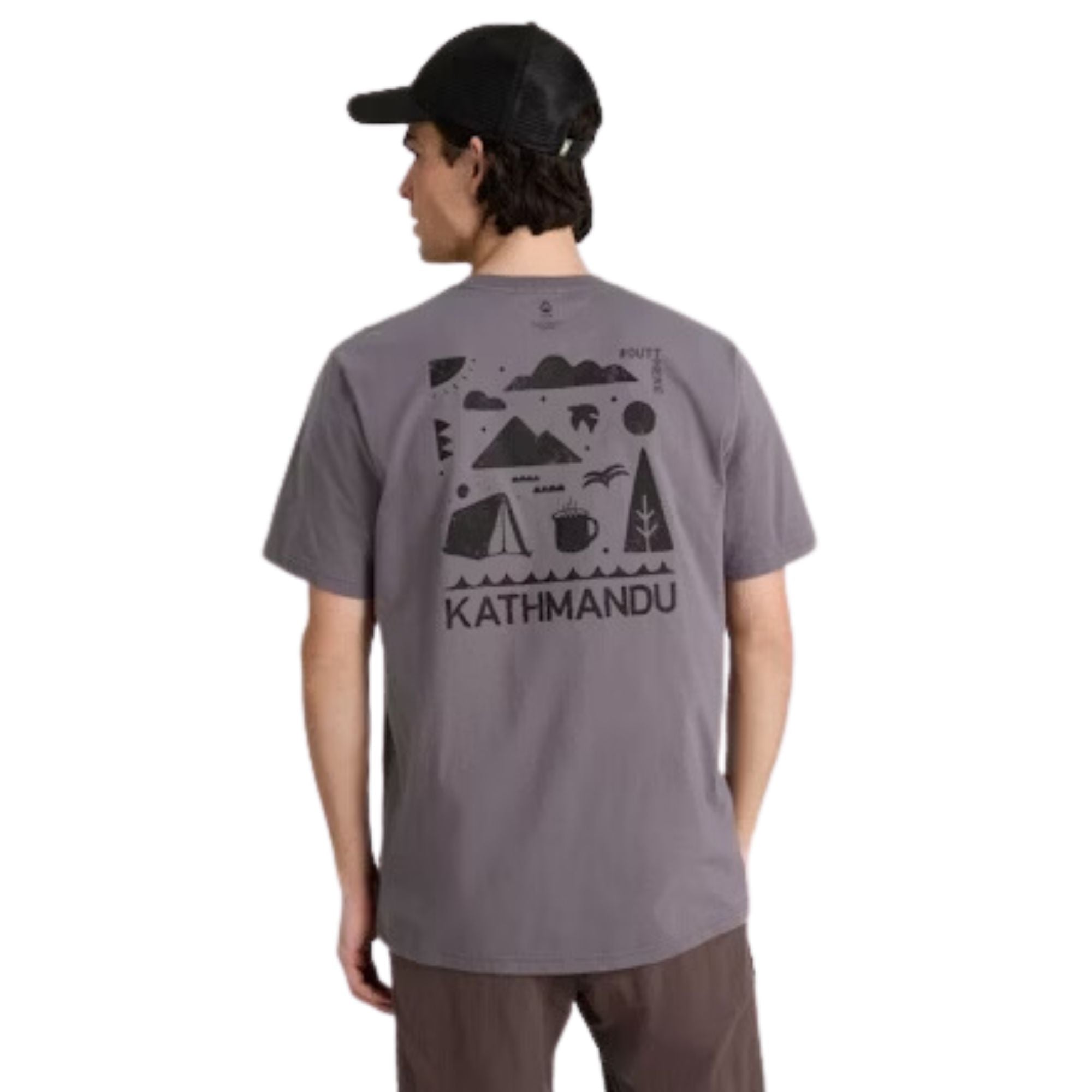 Kathmandu Men's Camp Vibes Organic Cotton T-Shirt | KATHMANDU | Portwest - The Outdoor Shop