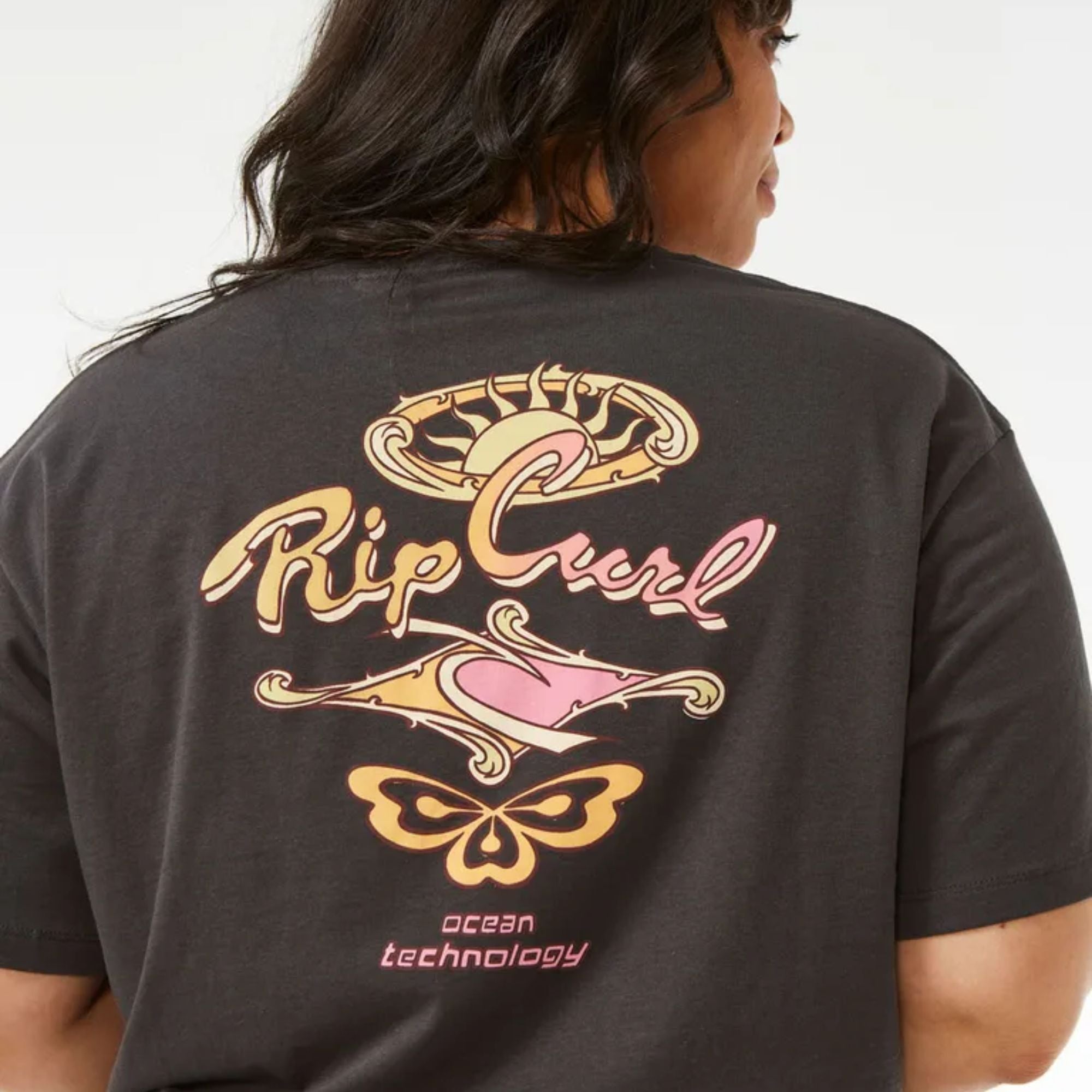 Ripcurl Women's Rolling Curl Crop Tee | RIPCURL | Portwest - The Outdoor Shop