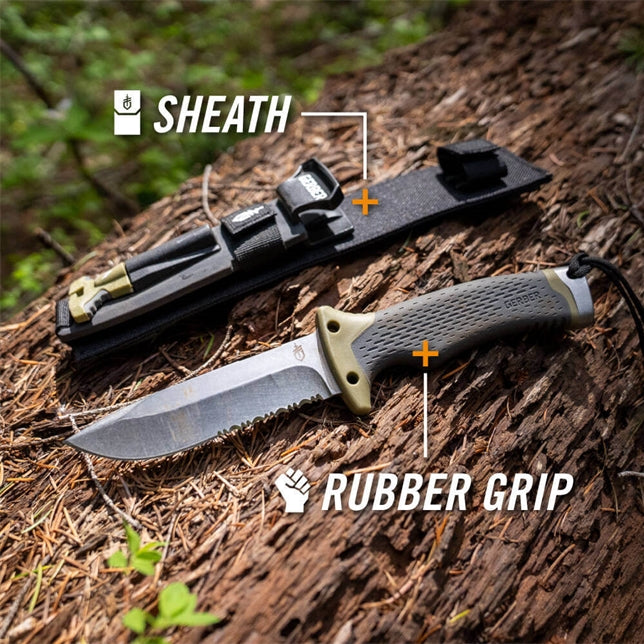 Gerber Ultimate Survival Knife | Gerber | Portwest - The Outdoor Shop