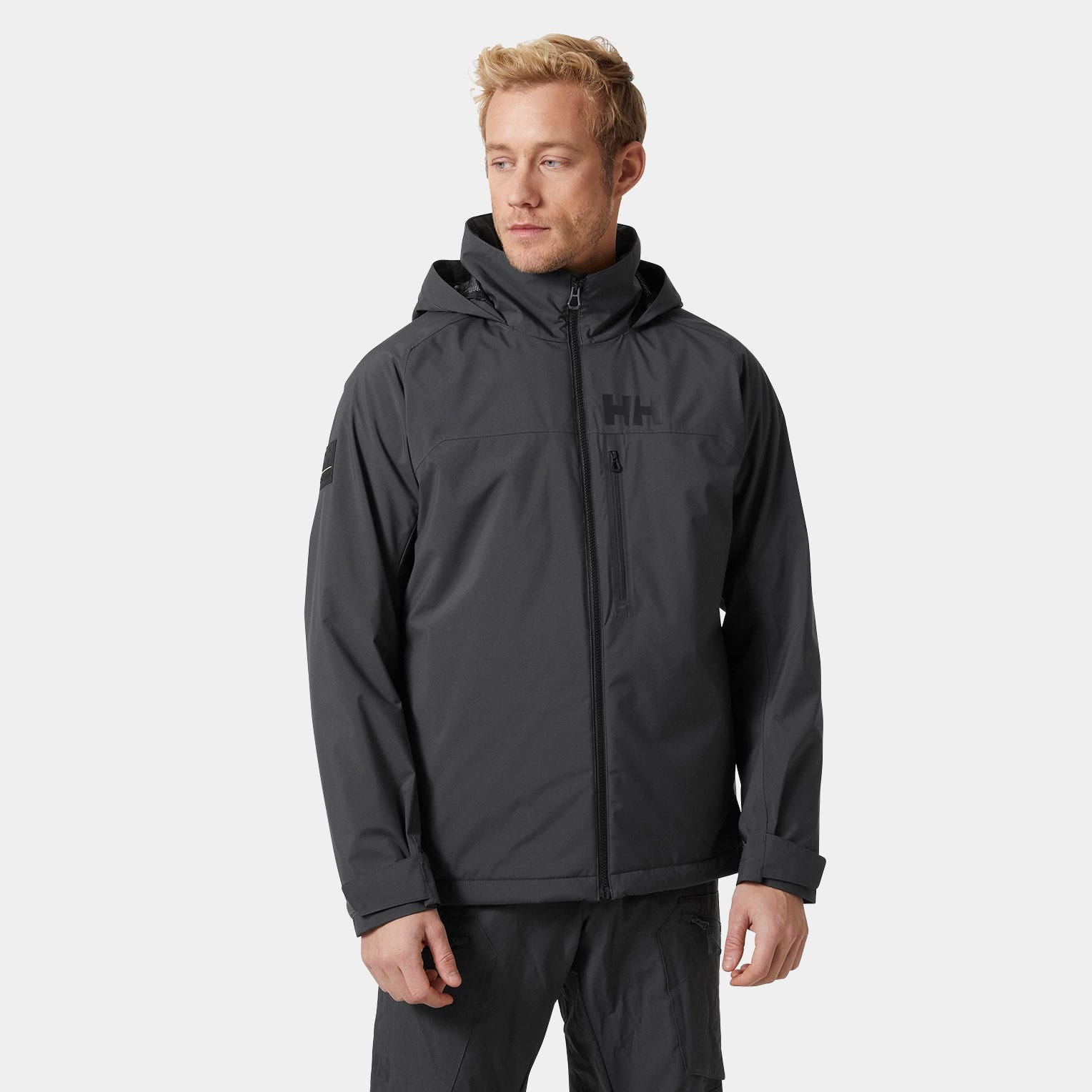 Helly Hansen HP Racing Lifaloft Hooded Jacket | HELLY HANSEN | Portwest - The Outdoor Shop