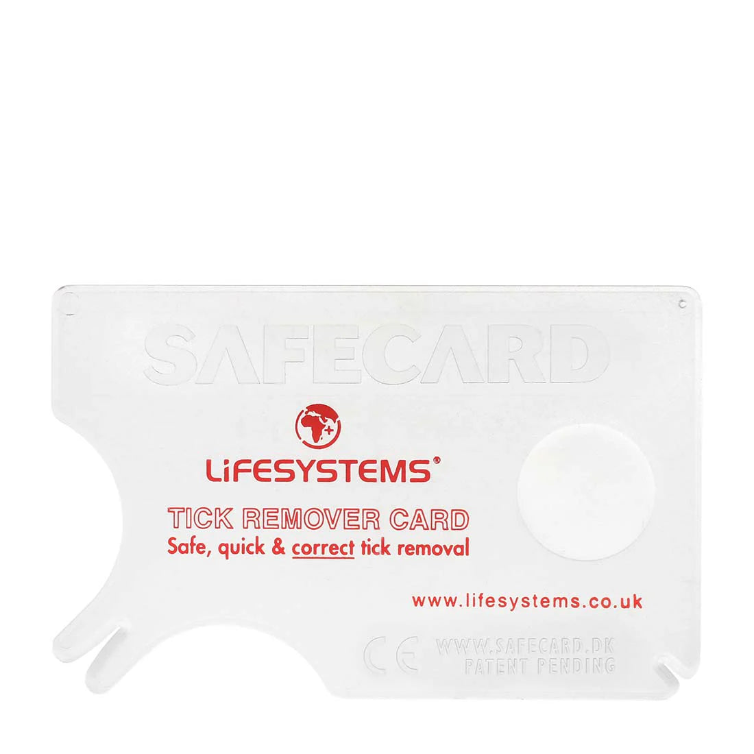 Tick Removal Card | LifeSystems | Portwest - The Outdoor Shop