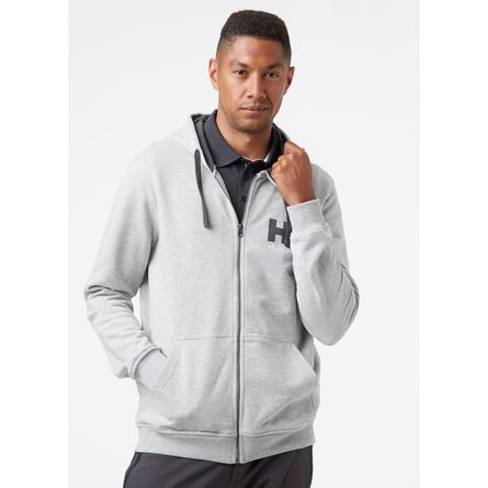 Helly Hansen Mens Logo Full Zip Hoodie | Helly Hansen | Portwest - The Outdoor Shop