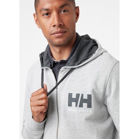 Helly Hansen Mens Logo Full Zip Hoodie | Helly Hansen | Portwest - The Outdoor Shop