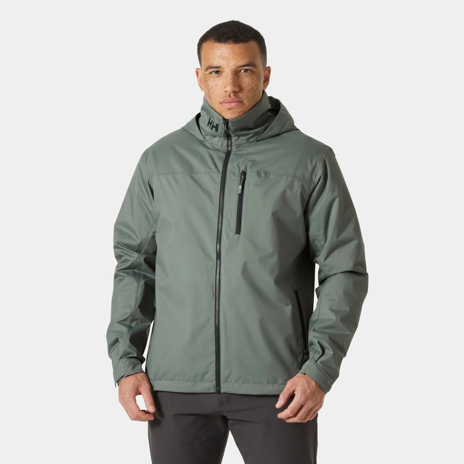 Helly Hansen Men's Crew Hooded Midlayer Sailing Jacket 2.0 | Helly Hansen | Portwest - The Outdoor Shop
