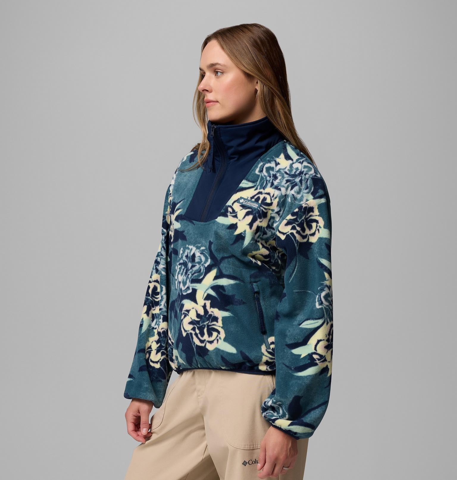 Columbia Women's Sequoia Grove™ Printed Half Zip Fleece