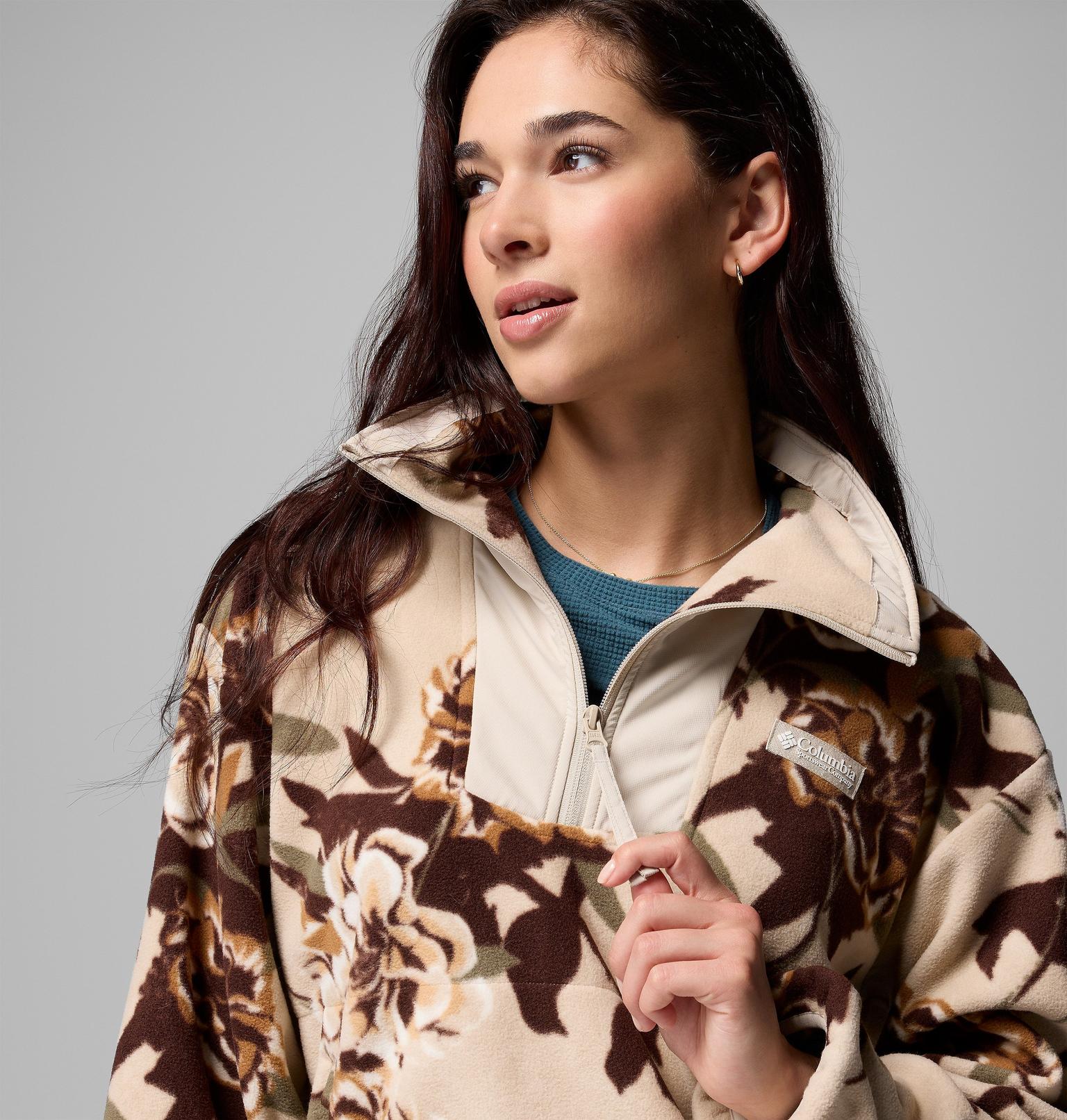Columbia Women's Sequoia Grove™ Printed Half Zip Fleece