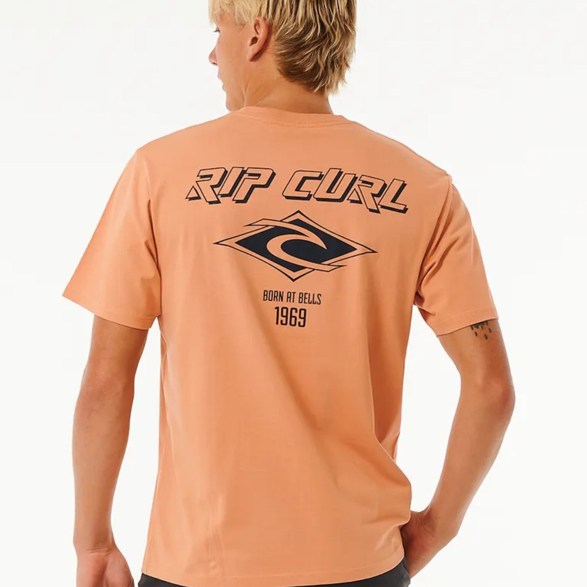 Ripcurl Fade Out Icon Short Sleeve Tee | RIPCURL | Portwest - The Outdoor Shop