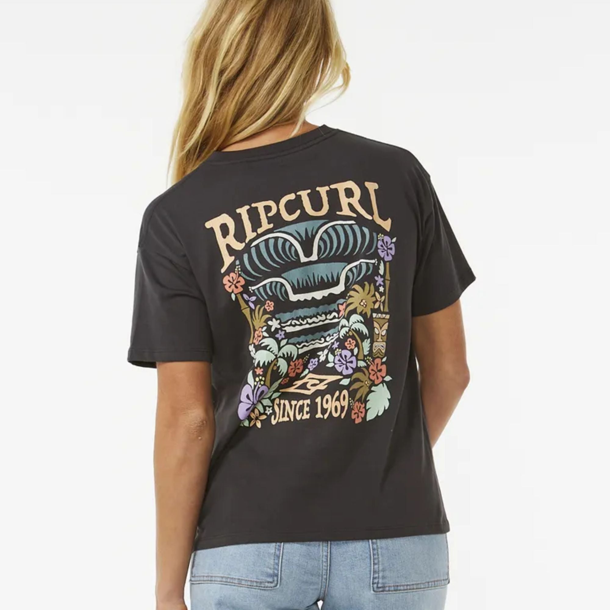 Ripcurl Tiki Tropics Relaxed Short Sleeve T Shirt | RIPCURL | Portwest - The Outdoor Shop