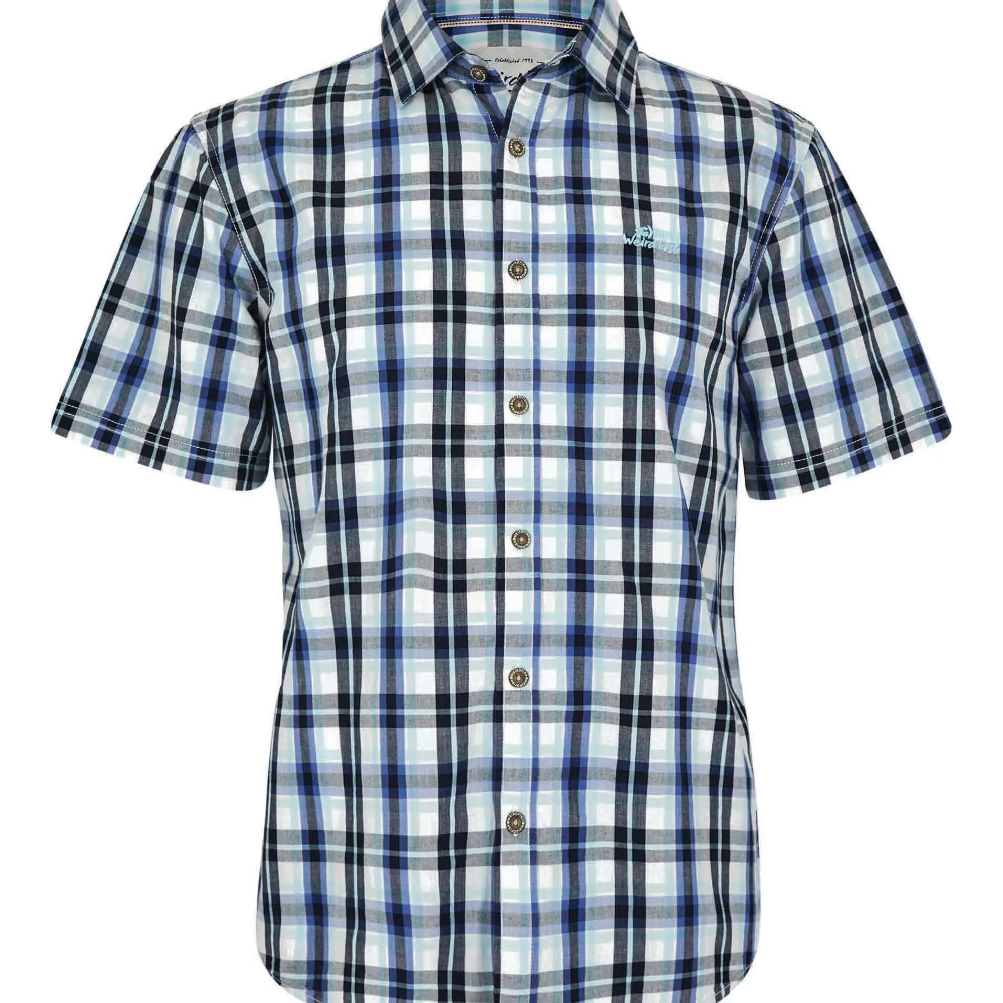 Weird Fish Judd Short Sleeve Check Shirt | WEIRD FISH | Portwest - The Outdoor Shop