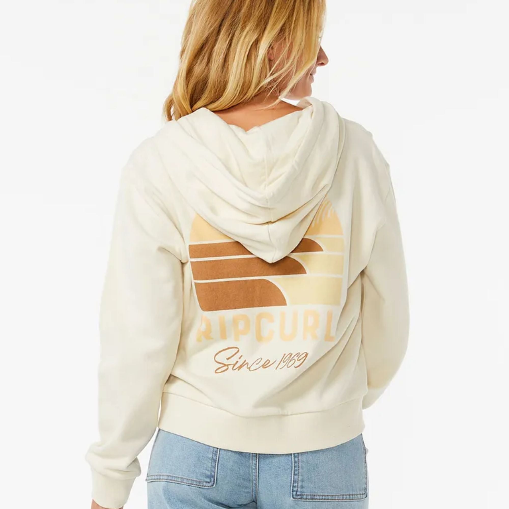 Ripcurl Women's Line UP relaxed Zip Through Hoody | RIPCURL | Portwest - The Outdoor Shop