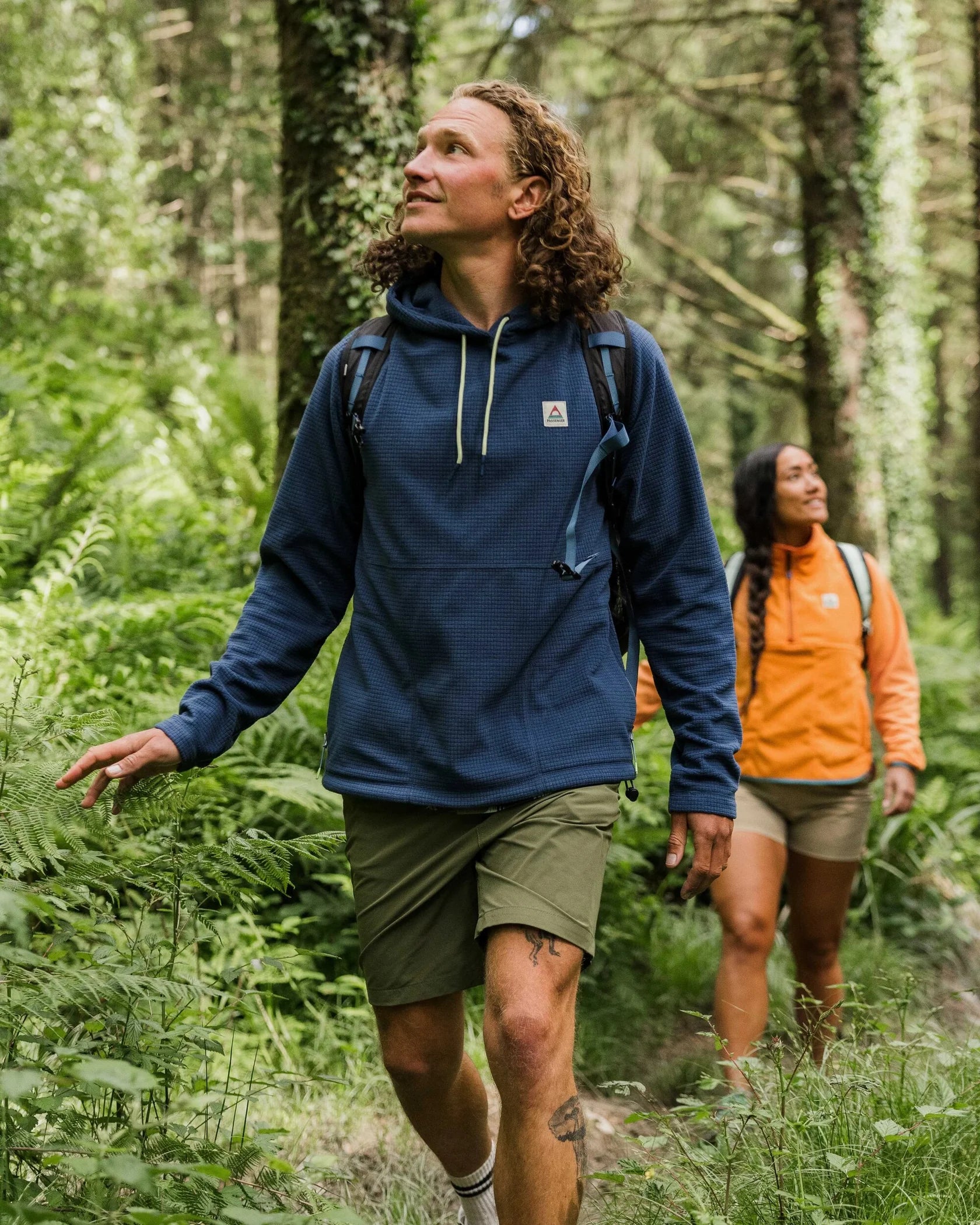 Point Recycled Grid Polar Fleece Hoodie | Passenger | Portwest - The Outdoor Shop