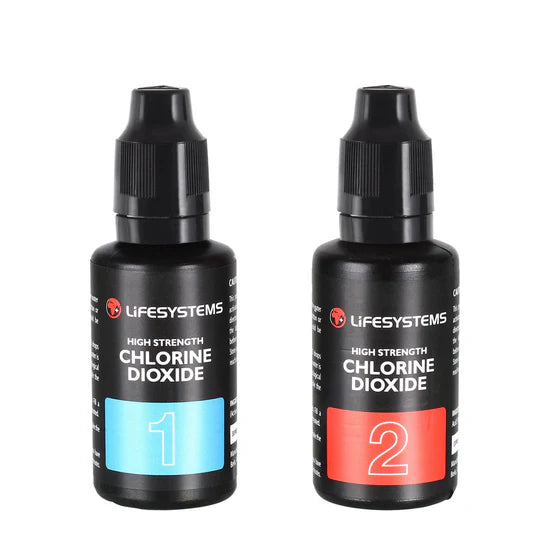 LifeSystems Chlorine Dioxide Water Purification Drops | LifeSystems | Portwest - The Outdoor Shop