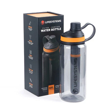 LifeSystems Water Filter Purifier Bottle | LifeSystems | Portwest - The Outdoor Shop