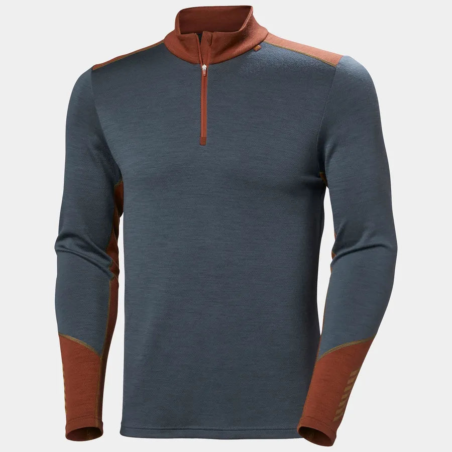 Men's LIFA® Merino Midweight Half-Zip Base Layer | Helly Hansen | Portwest - The Outdoor Shop
