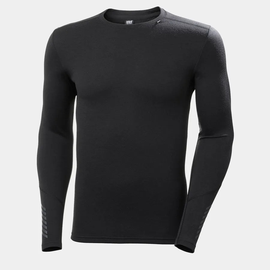 Men's LIFA® Merino Midweight Crew Base Layer | Helly Hansen | Portwest - The Outdoor Shop