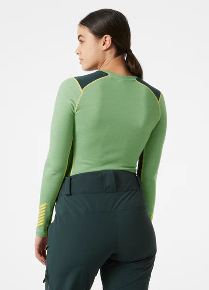Women's LIFA® Merino Midweight Crew Base Layer | Helly Hansen | Portwest - The Outdoor Shop