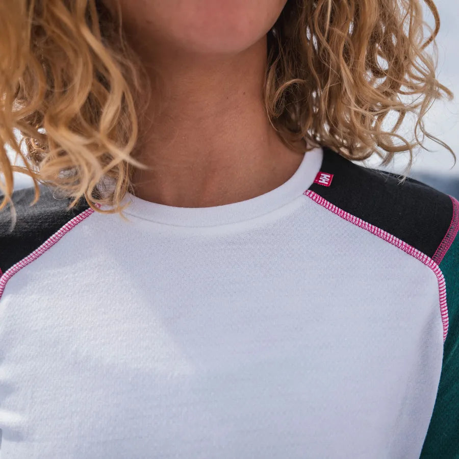 Women's LIFA® Merino Midweight Crew Base Layer | Helly Hansen | Portwest - The Outdoor Shop