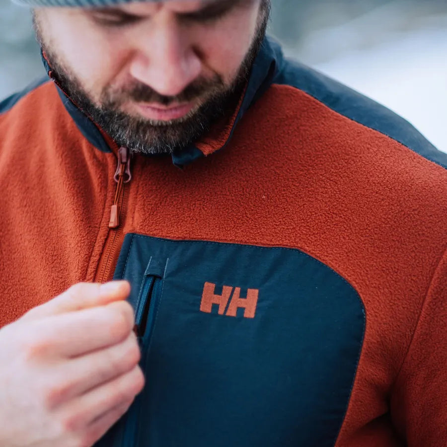 Men's Daybreaker Block Microfleece Jacket | Helly Hansen | Portwest - The Outdoor Shop