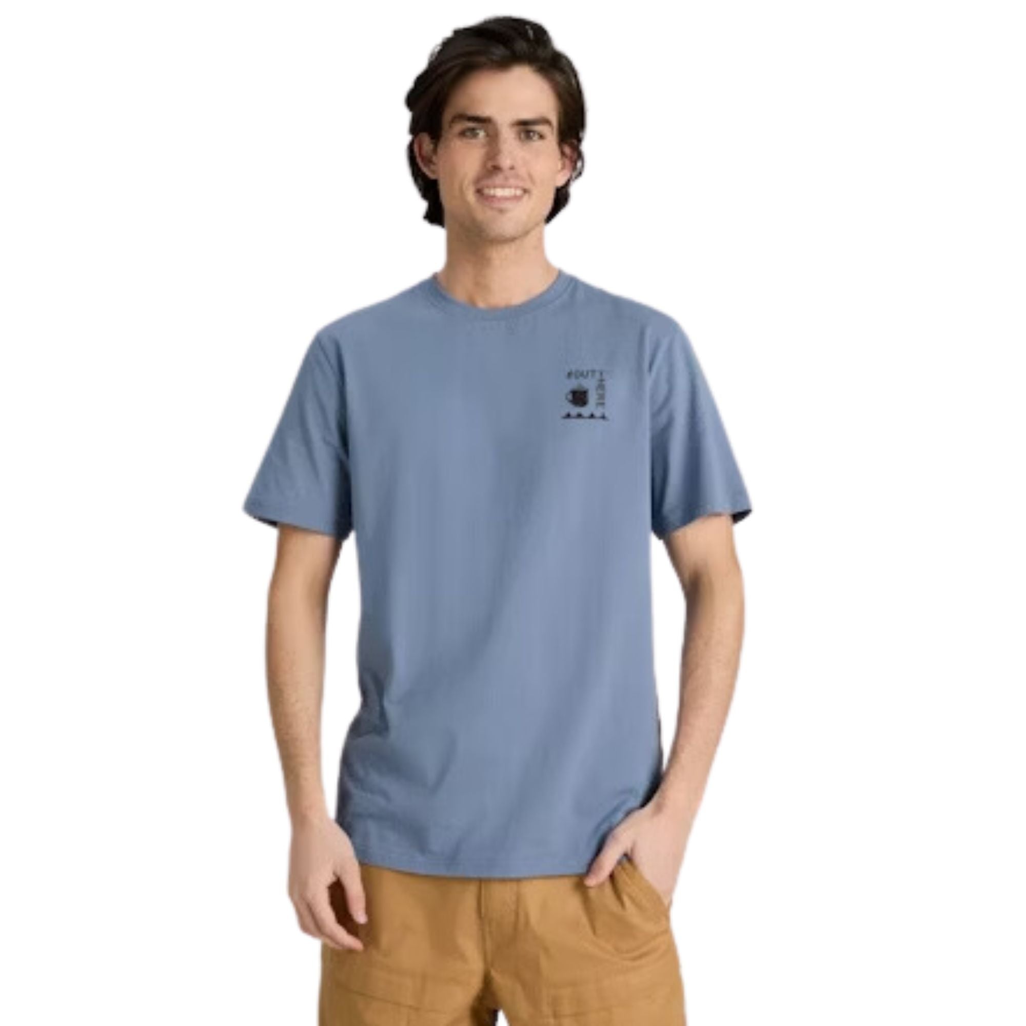 Kathmandu Men's Camp Vibes Organic Cotton T-Shirt | KATHMANDU | Portwest - The Outdoor Shop