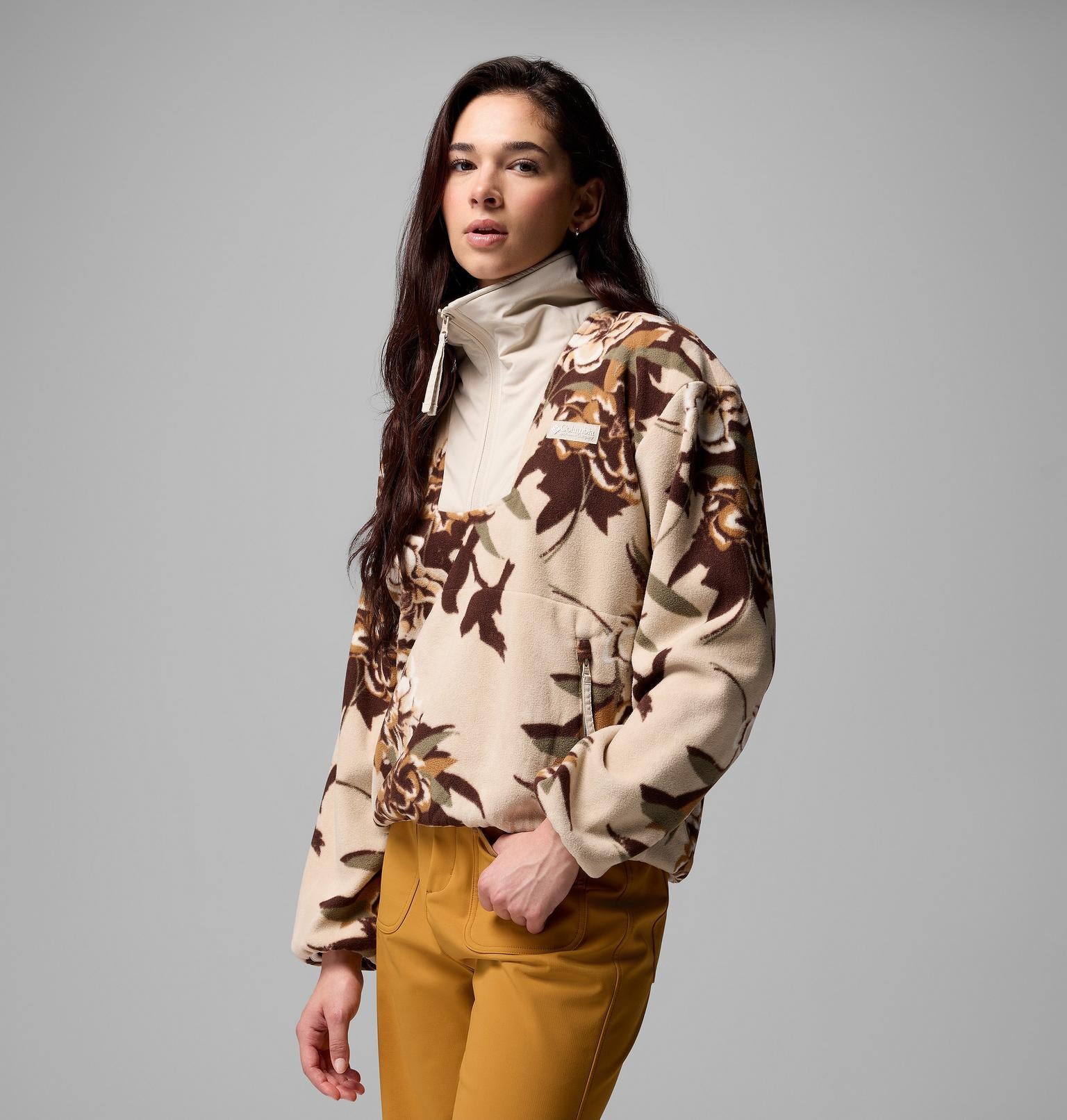 Columbia Women's Sequoia Grove™ Printed Half Zip Fleece
