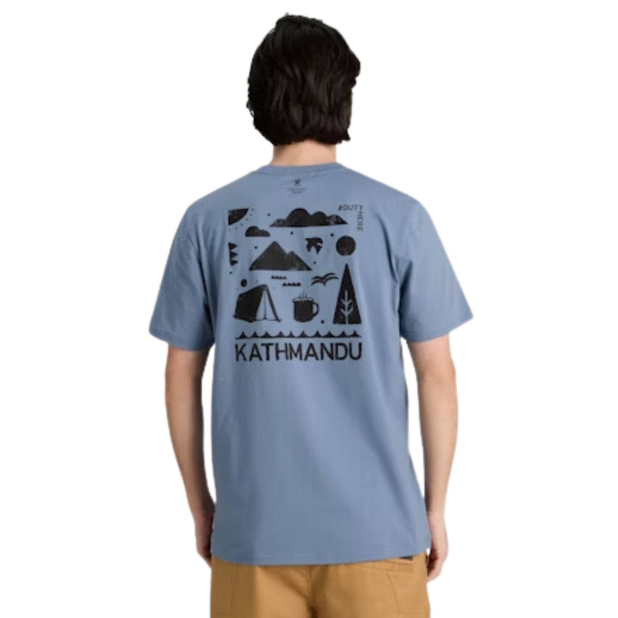 Kathmandu Men's Camp Vibes Organic Cotton T-Shirt | KATHMANDU | Portwest - The Outdoor Shop