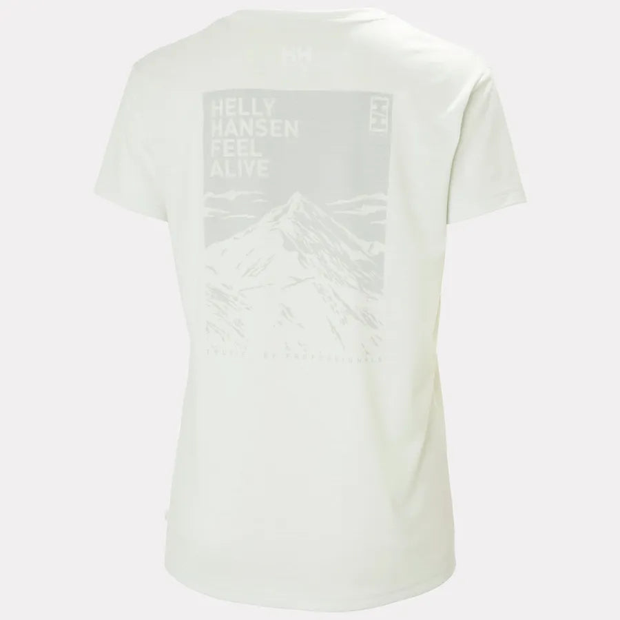 Women's Skog Recycled Graphic T-shirt | Helly Hansen | Portwest - The Outdoor Shop