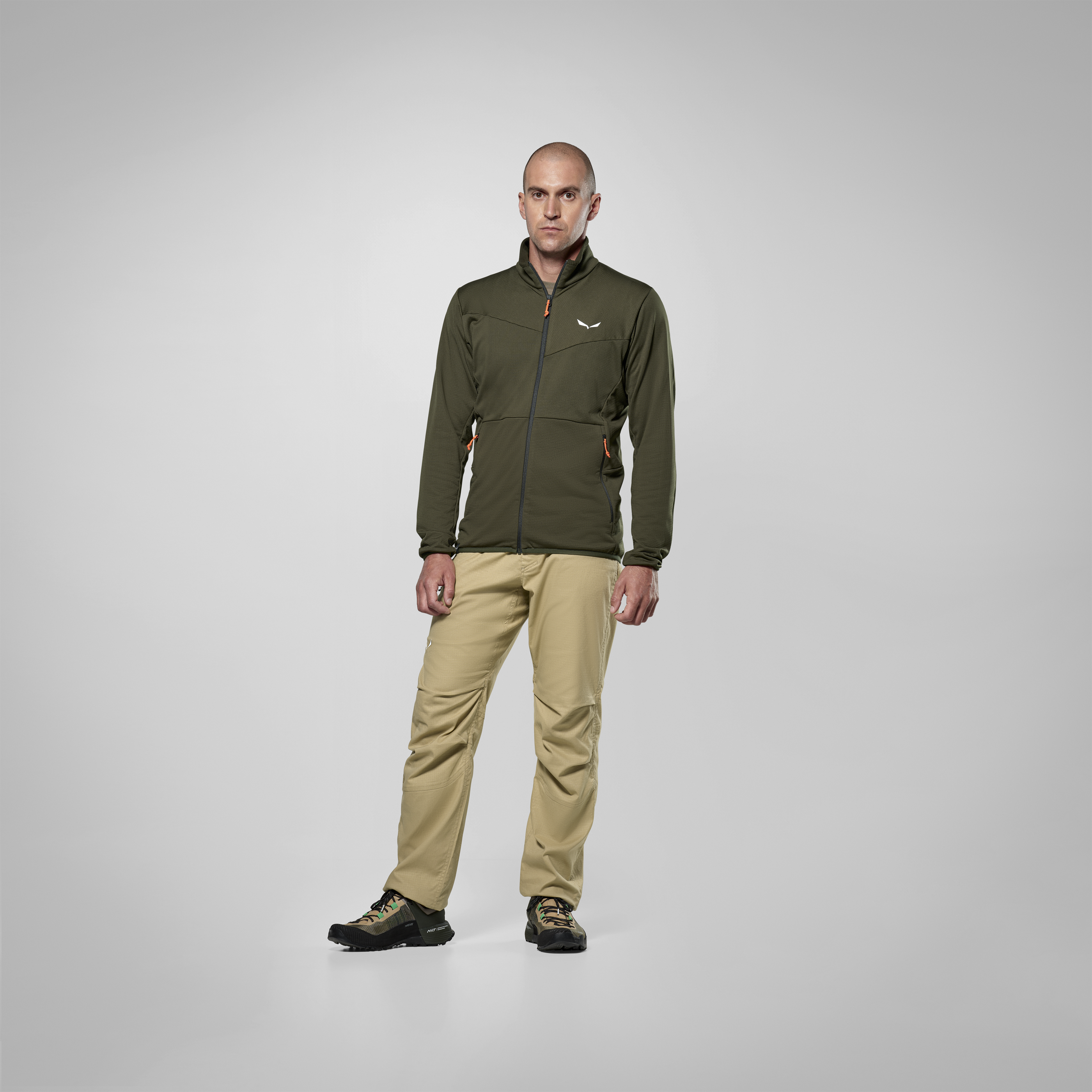 Men's Puez Cammino Polarlite Full Zip Jacket | Salewa | Portwest - The Outdoor Shop