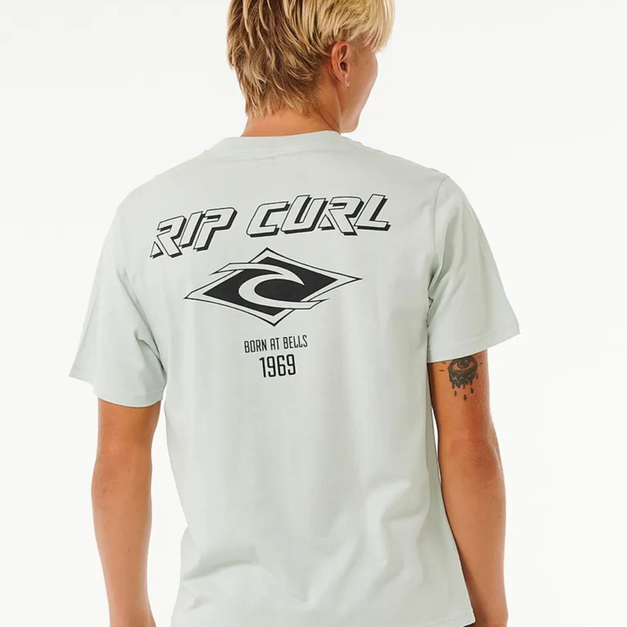 Ripcurl Fade Out Icon Short Sleeve Tee | RIPCURL | Portwest - The Outdoor Shop