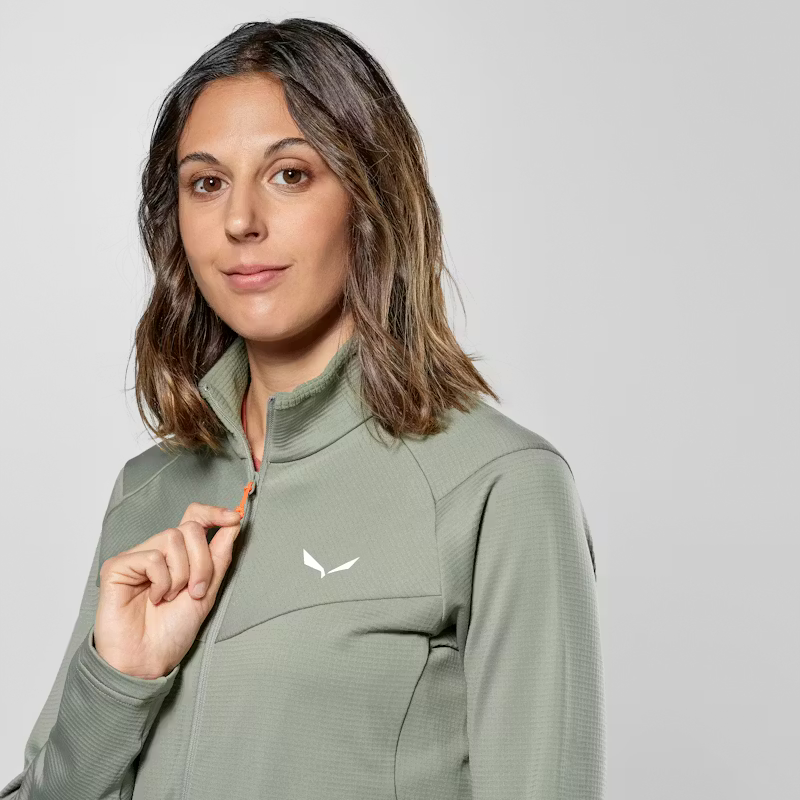 Salewa Puez Cammino Polarlite Half Zip Jacket Women | Salewa | Portwest - The Outdoor Shop