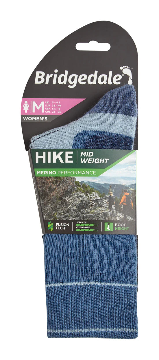 Bridgedale Women's Hike Midweight Merino Performance Boot | Bridgedale | Portwest - The Outdoor Shop