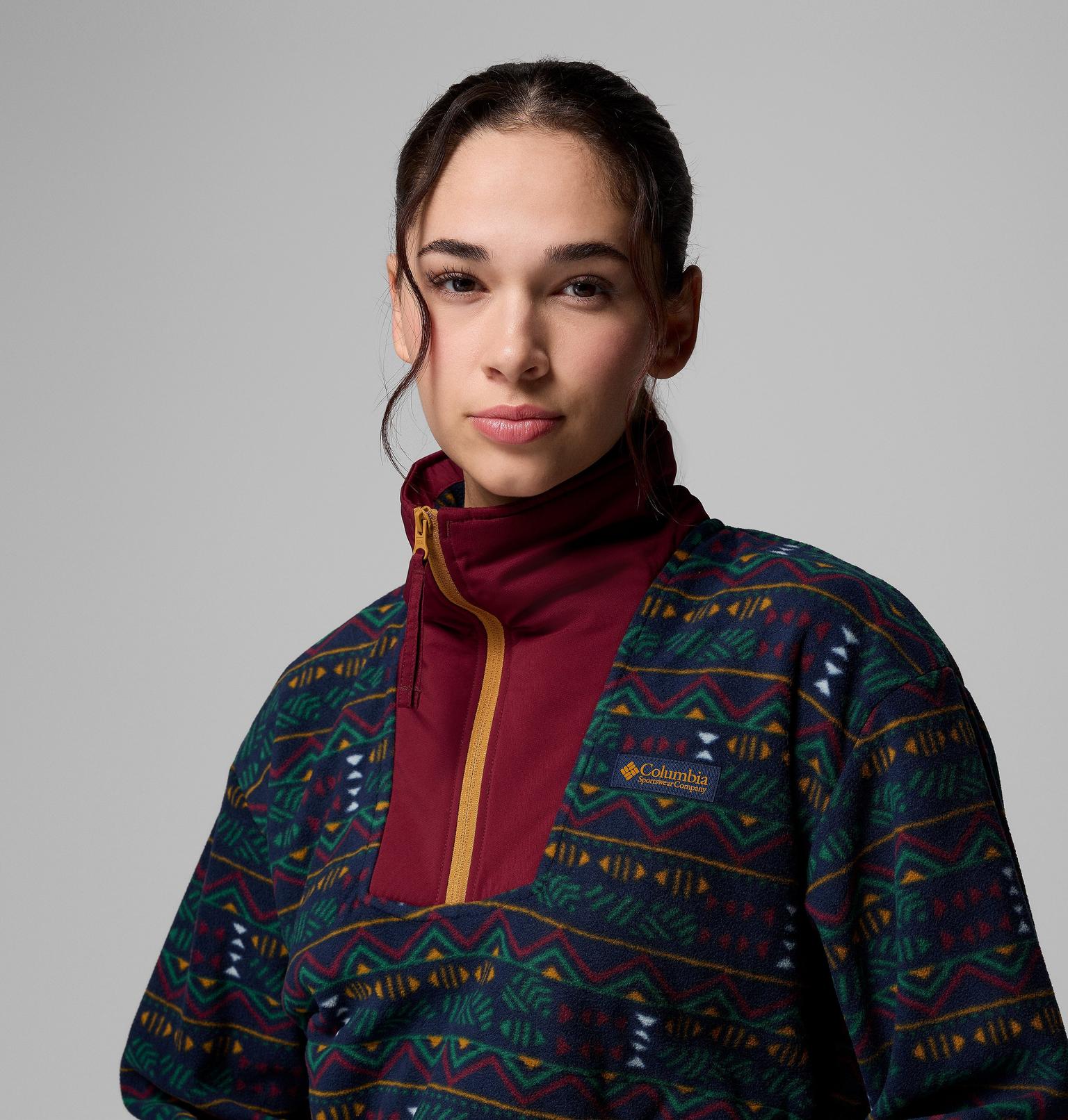 Columbia Women's Sequoia Grove™ Printed Half Zip Fleece