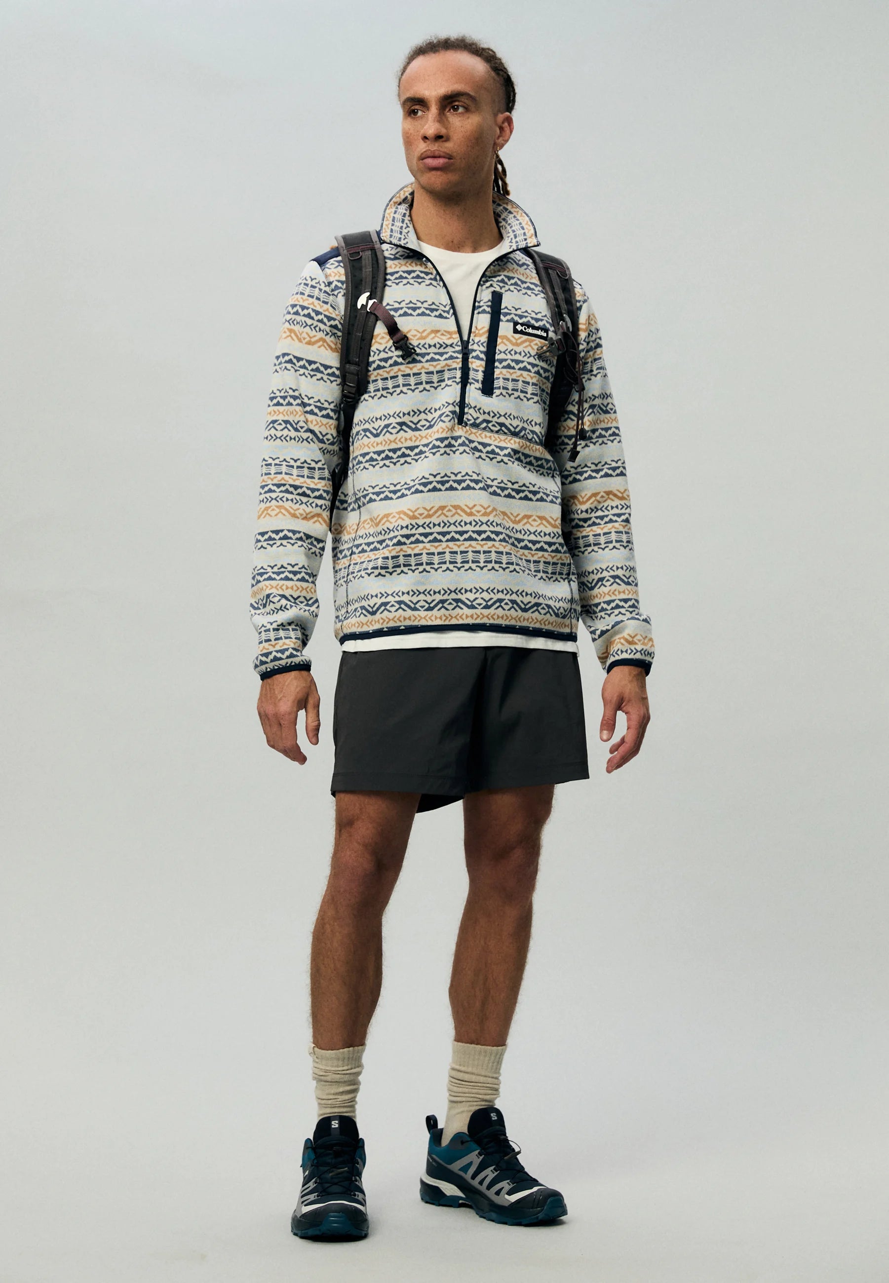 SWEATER WEATHER™ PRINTED HALF ZIP II | Columbia | Portwest - The Outdoor Shop