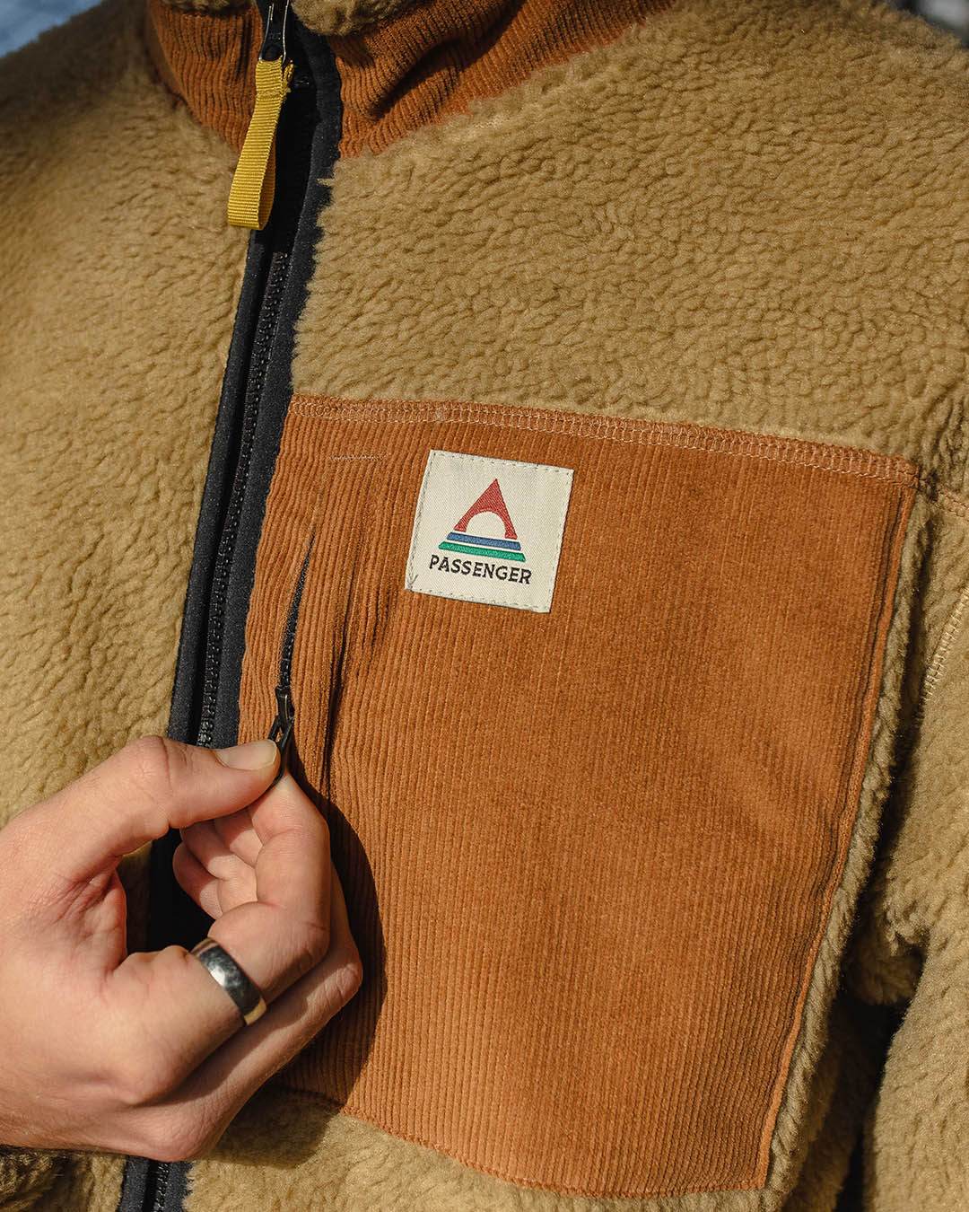 Trekker Recycled Deep-Pile Sherpa Fleece | Passenger | Portwest - The Outdoor Shop