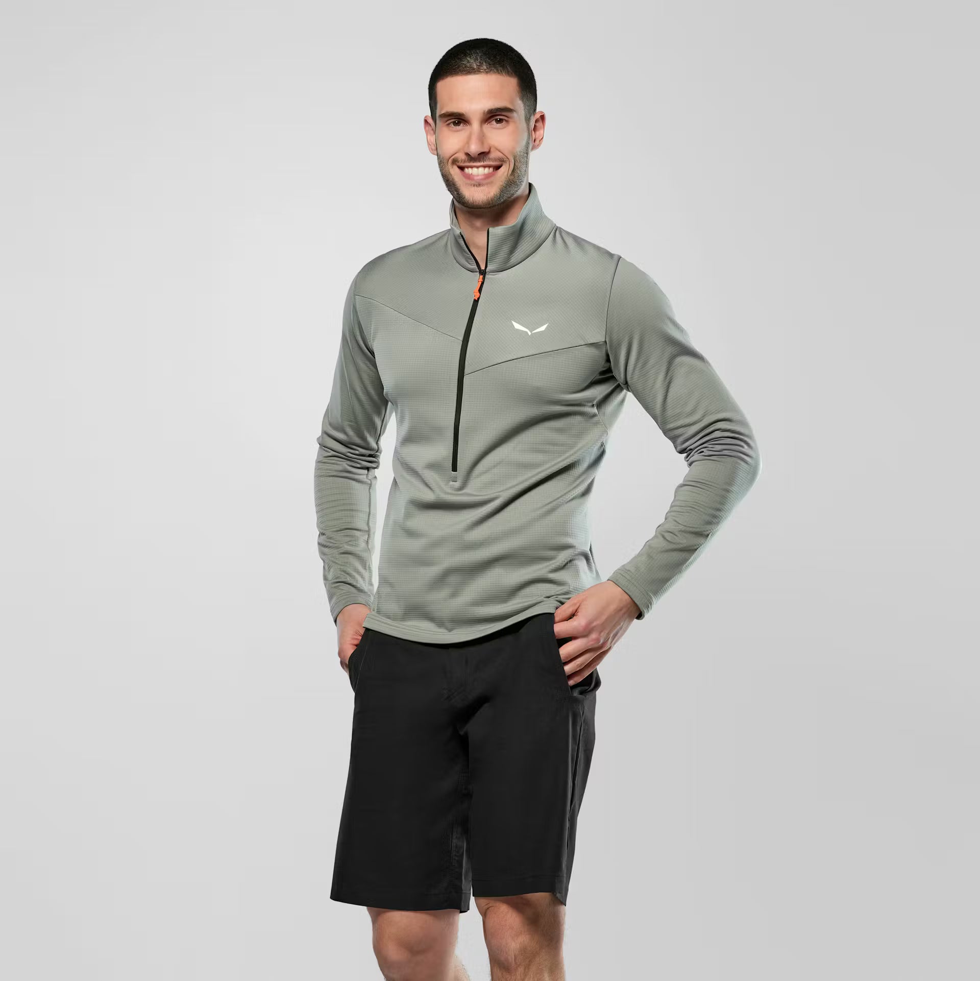 Salewa Puez Cammino Polarlite Half Zip Jacket Men | Salewa | Portwest - The Outdoor Shop