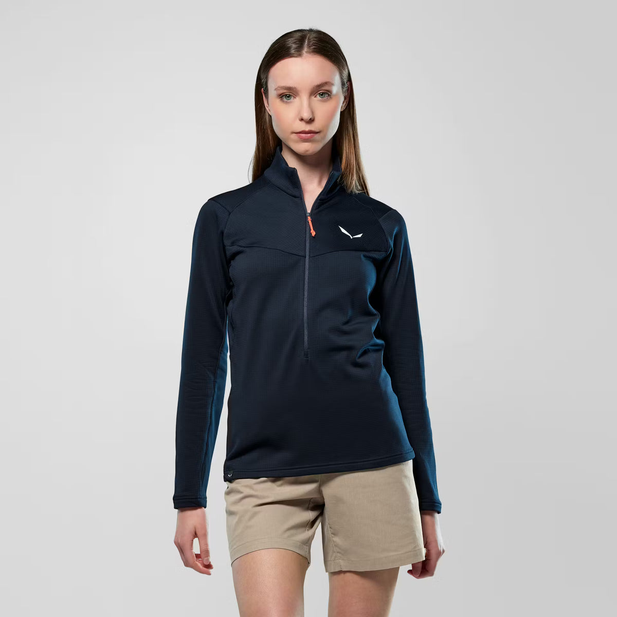 Salewa Puez Cammino Polarlite Half Zip Jacket Women | Salewa | Portwest - The Outdoor Shop