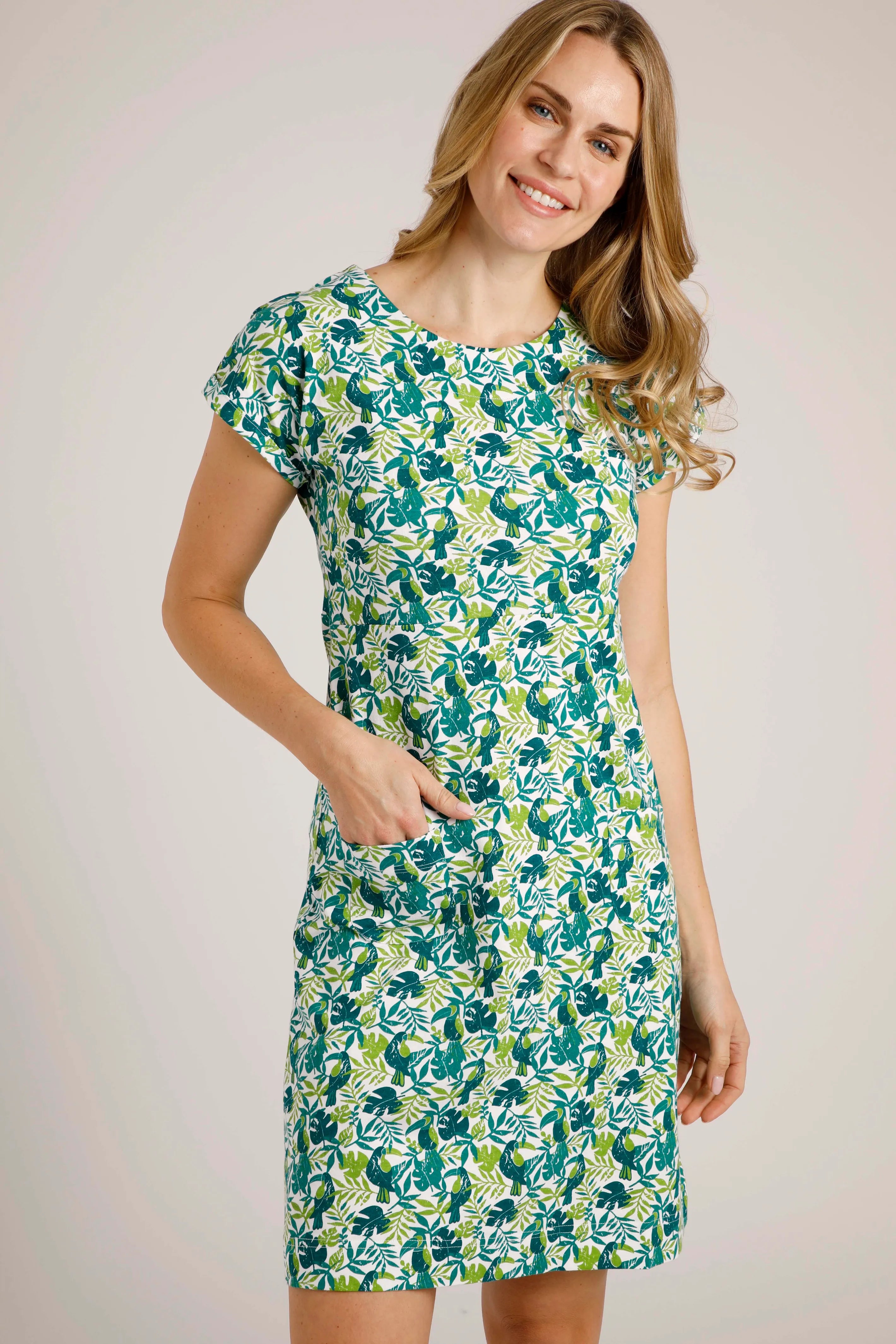 Women's Tallahassee Print Jersey Dress | Weird Fish | Portwest - The Outdoor Shop