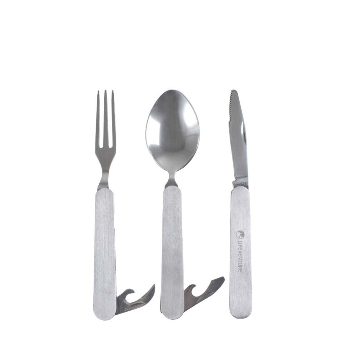 Lifemarque Folding Cutlery Set | Lifeventure | Portwest - The Outdoor Shop