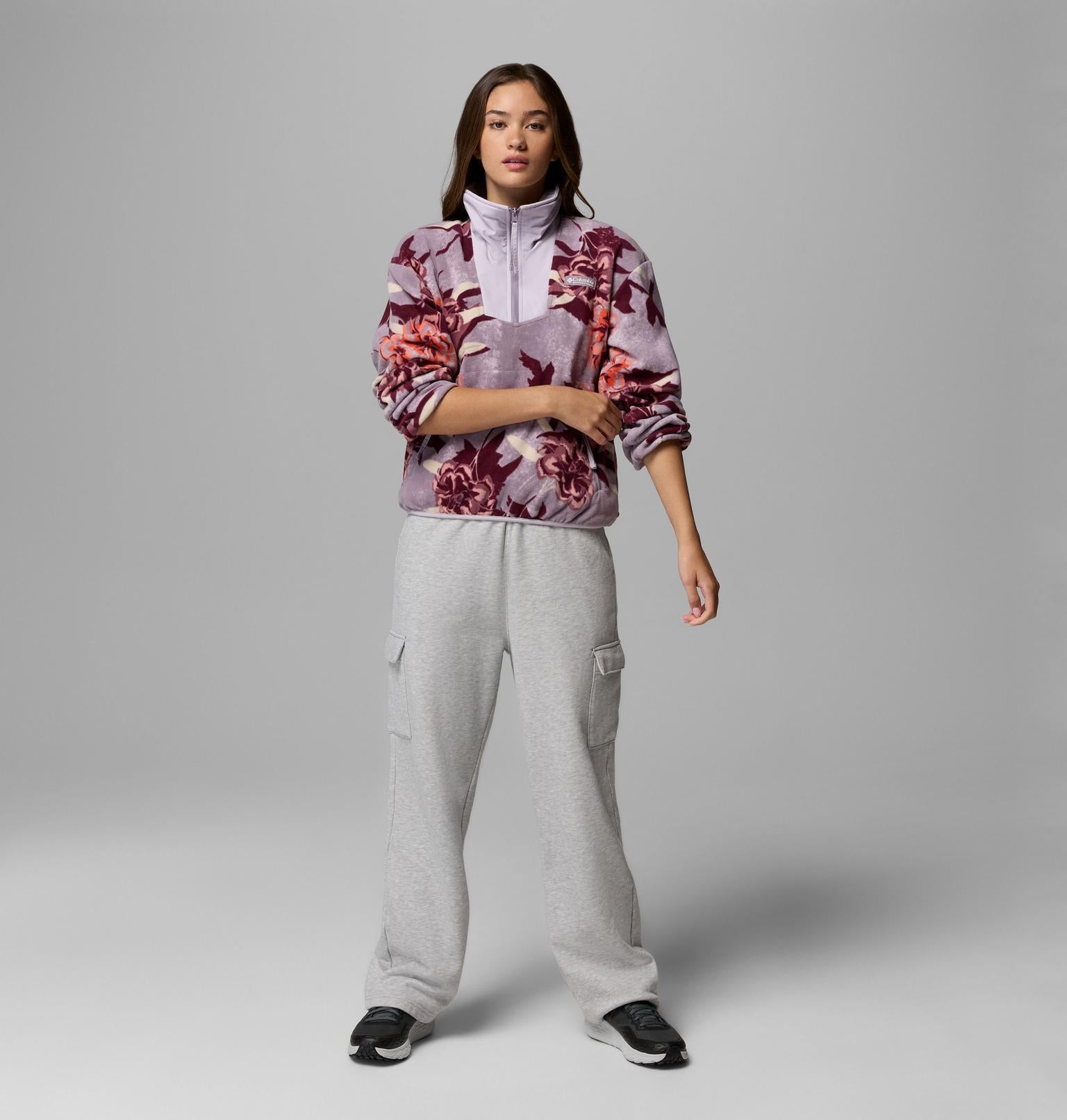 Columbia Women's Sequoia Grove™ Printed Half Zip Fleece