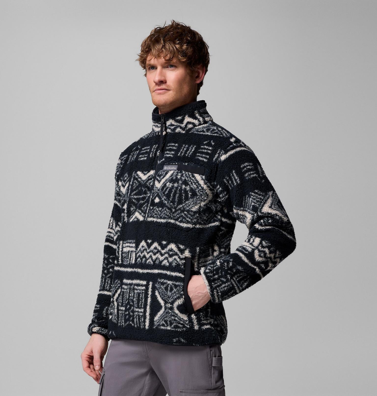 Men's Rugged Ridge™ Sherpa Half Zip Fleece