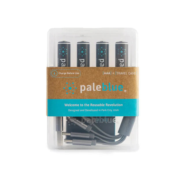 AAA USB-C Rechargeable Batteries | PALE BLUE | Portwest - The Outdoor Shop