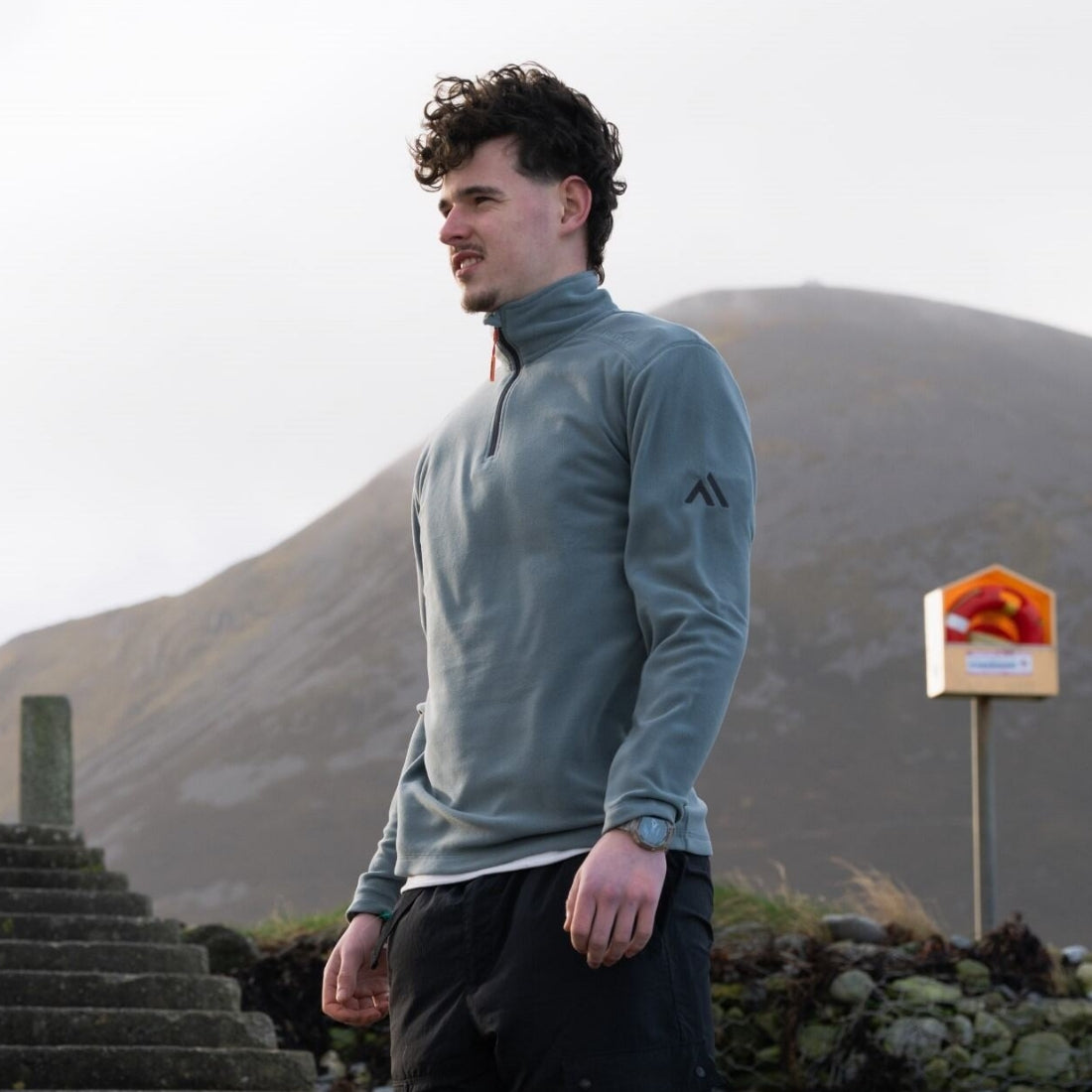 Portwest Ben Men’s Lightweight Quarter-Zip Microfleece | Portwest | Portwest - The Outdoor Shop