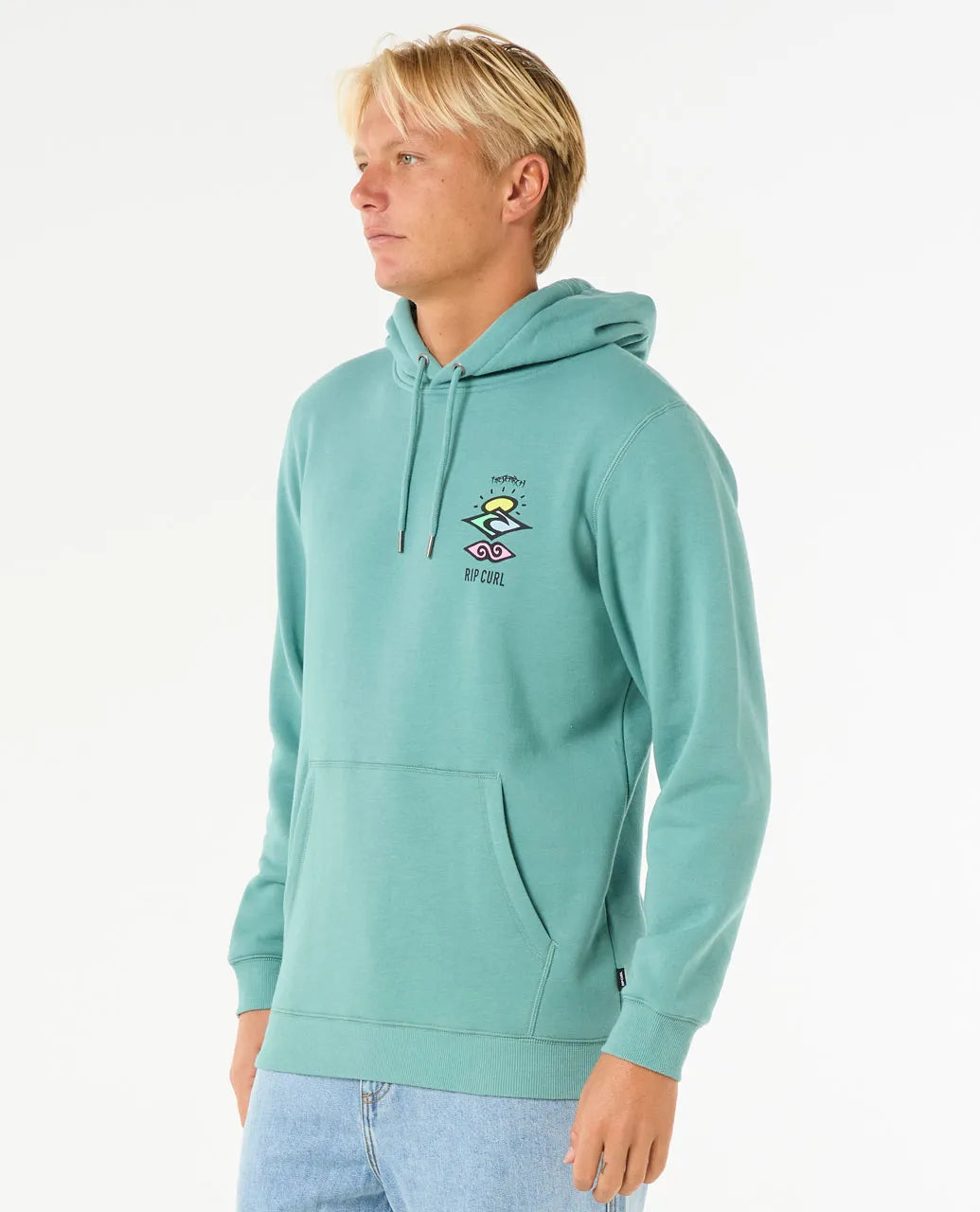 Rip Curl Search Icon Hooded Fleece Jumper