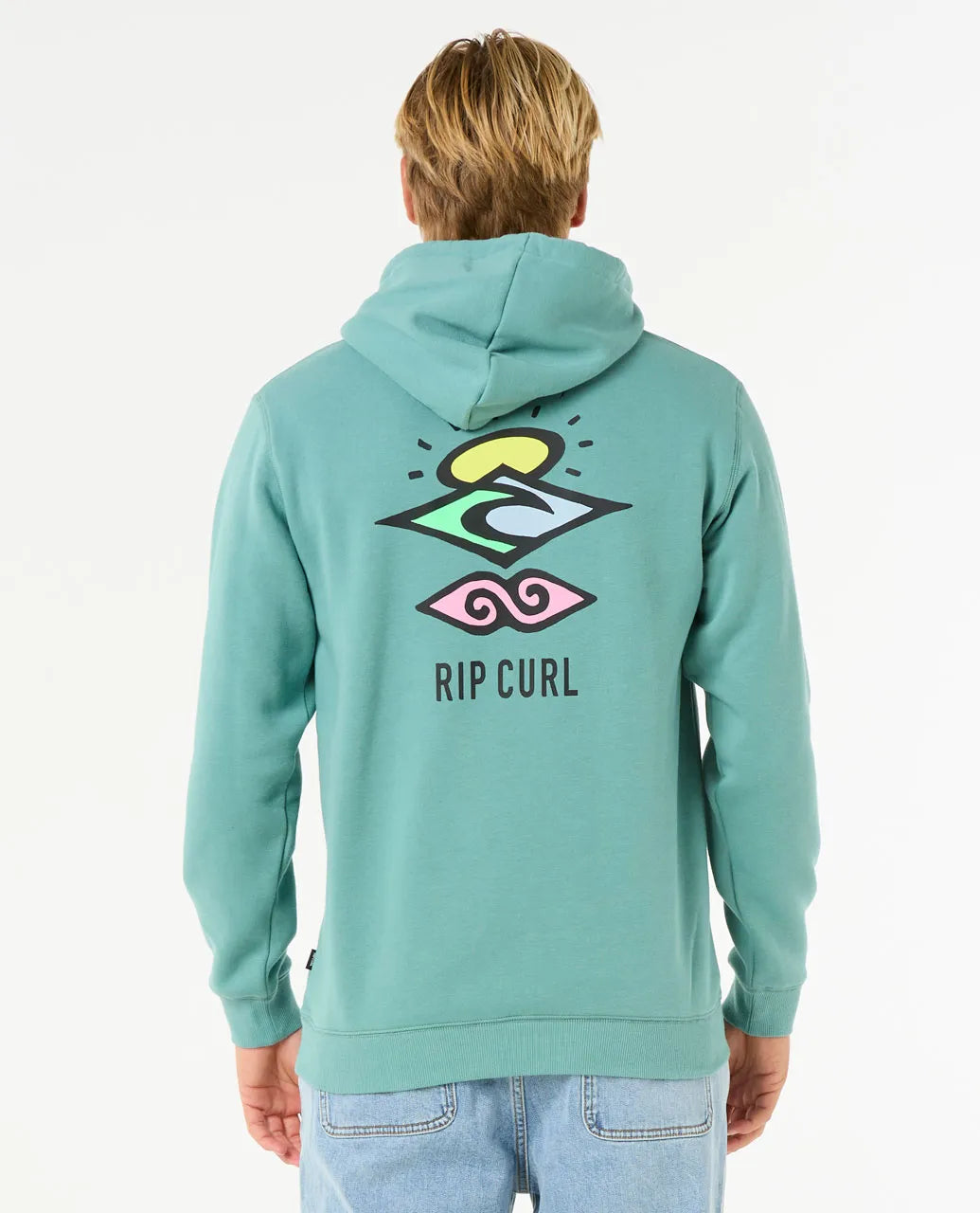 Rip Curl Search Icon Hooded Fleece Jumper