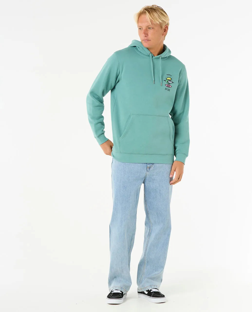 Rip Curl Search Icon Hooded Fleece Jumper