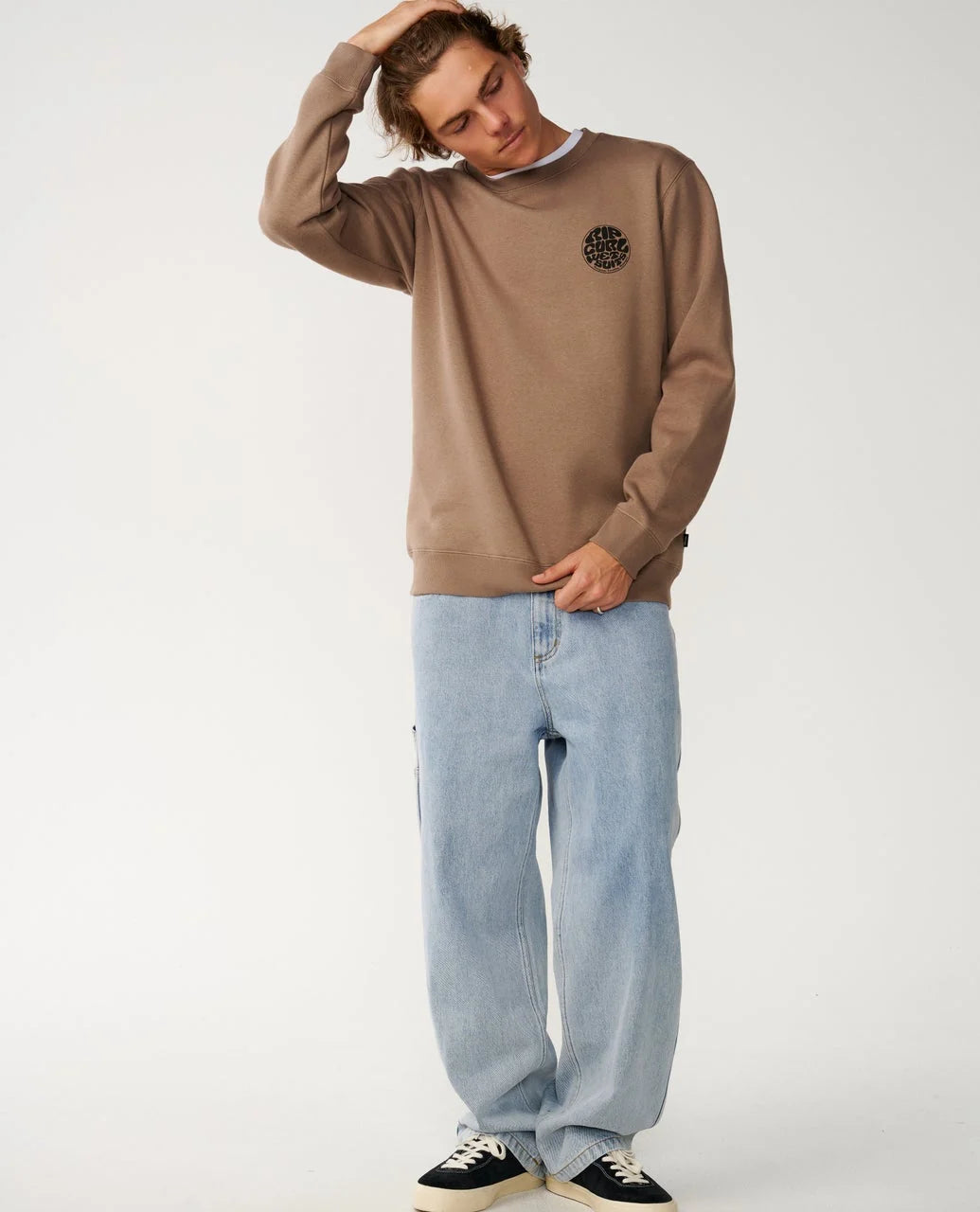 Rip Curl Men's Wettie Icon Crew Sweatshirt