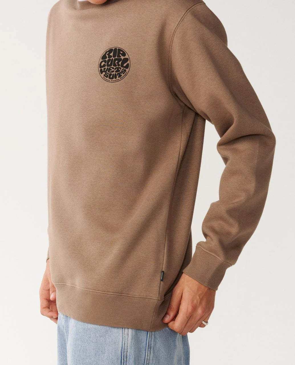 Rip Curl Men's Wettie Icon Crew Sweatshirt