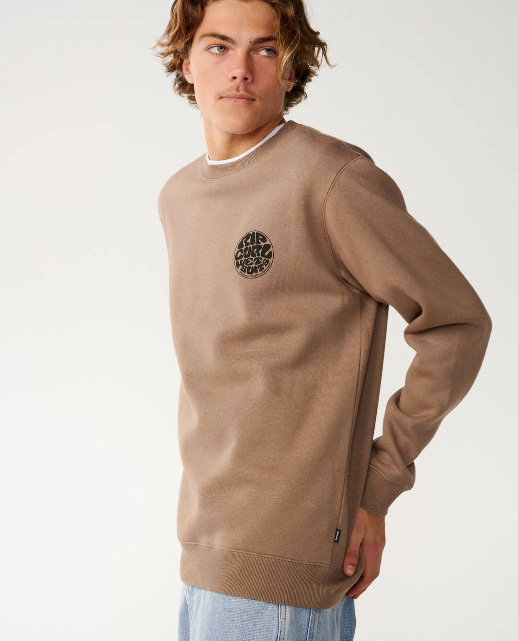 Rip Curl Men's Wettie Icon Crew Sweatshirt