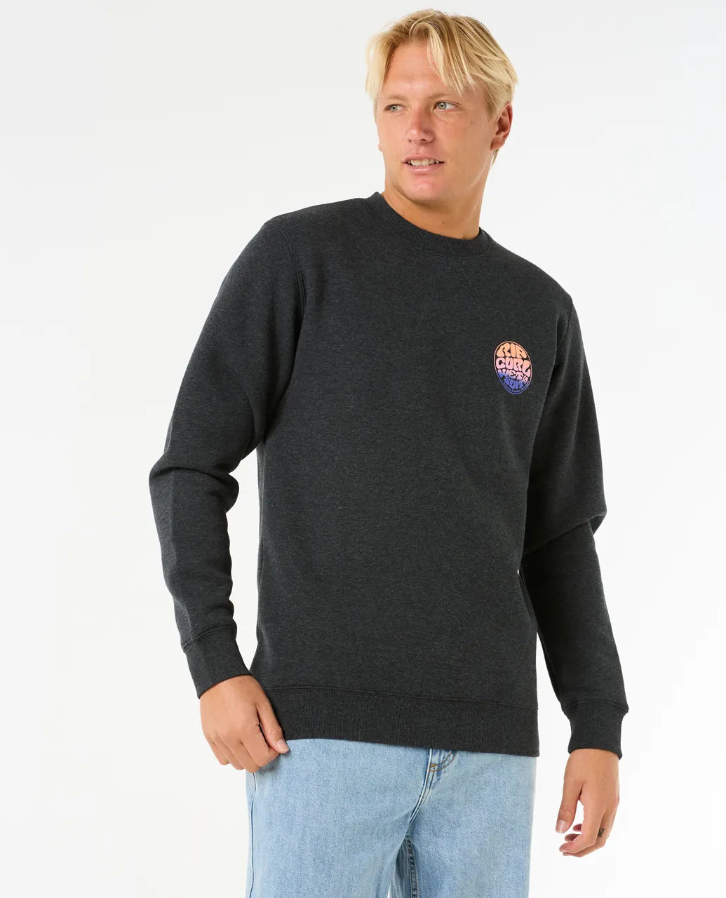 Rip Curl Wetsuit Icon Crew Fleece Jumper | Rip Curl | Portwest - The Outdoor Shop