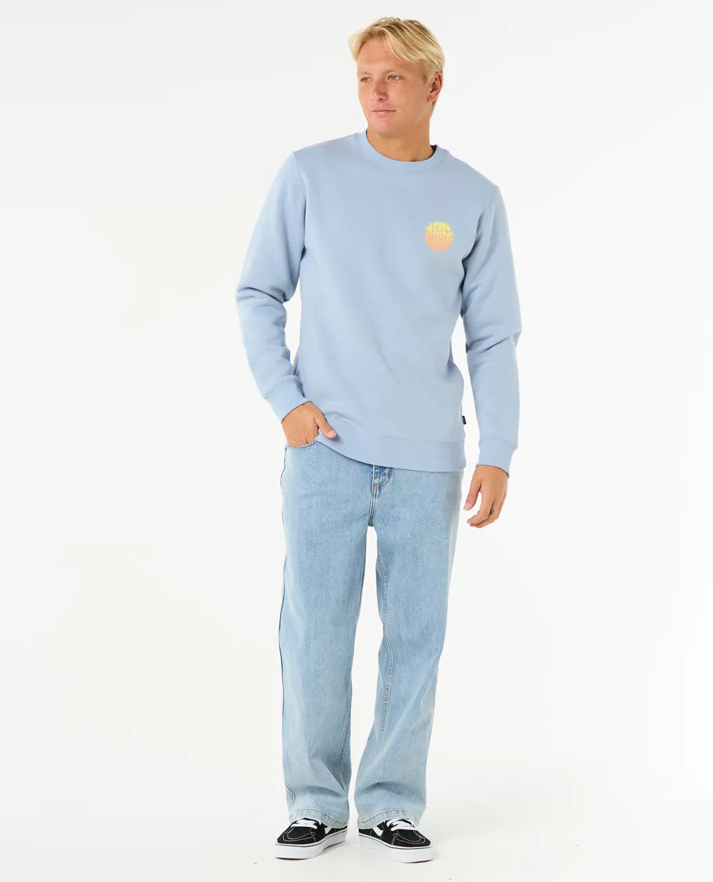 Rip Curl Wetsuit Icon Crew Fleece Jumper | Rip Curl | Portwest - The Outdoor Shop