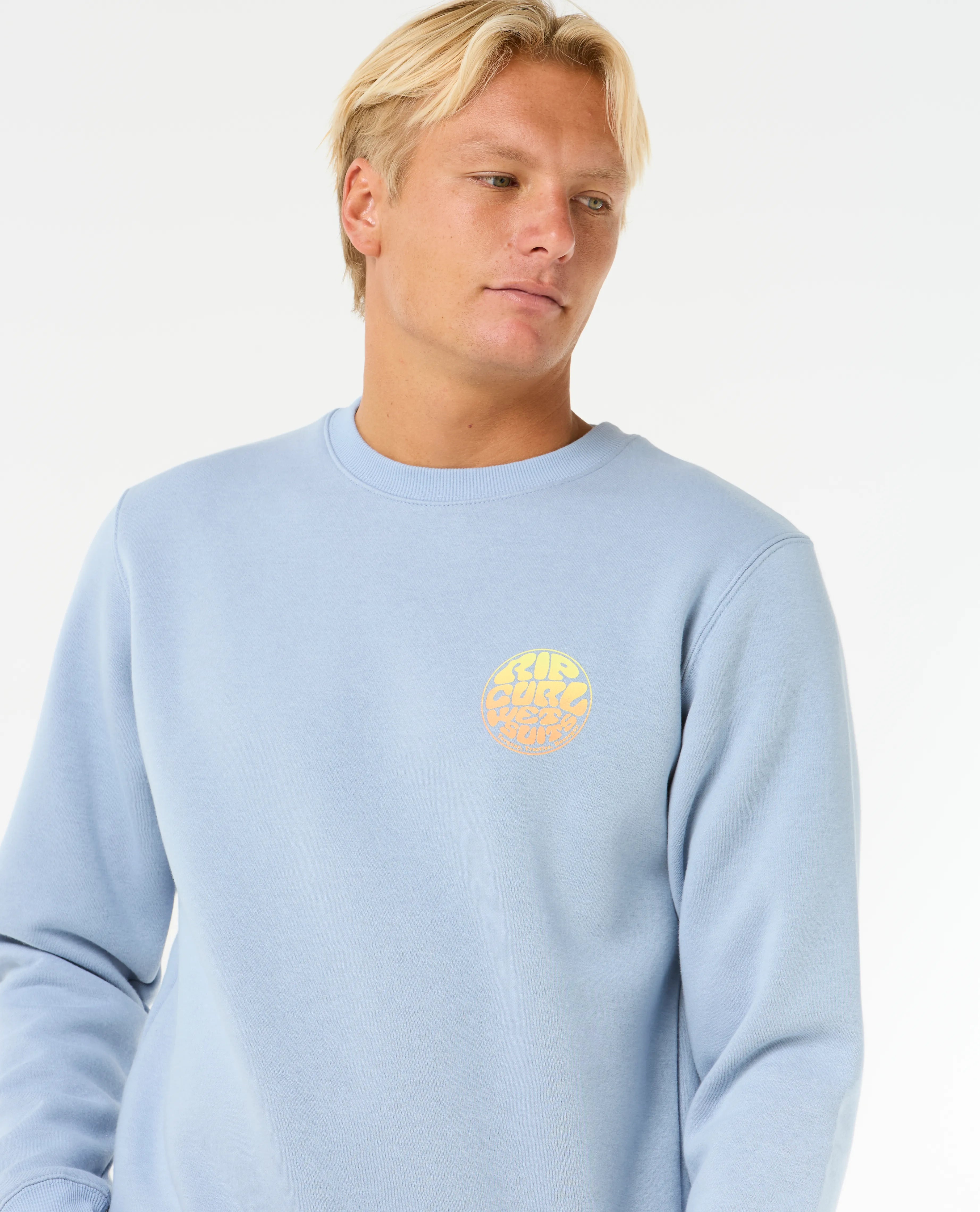 Rip Curl Wetsuit Icon Crew Fleece Jumper | Rip Curl | Portwest - The Outdoor Shop